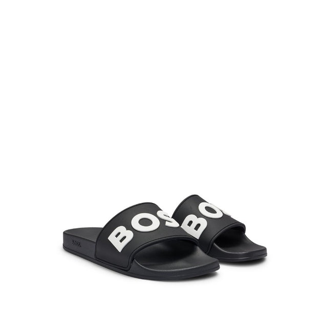 Boss Men Slippers-Shoes Slippers-Boss-black-40-Urbanheer