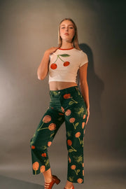 Alexa Crop Pant - Sweetest Thing-Pants-Saint Geraldine-XS-Urbanheer
