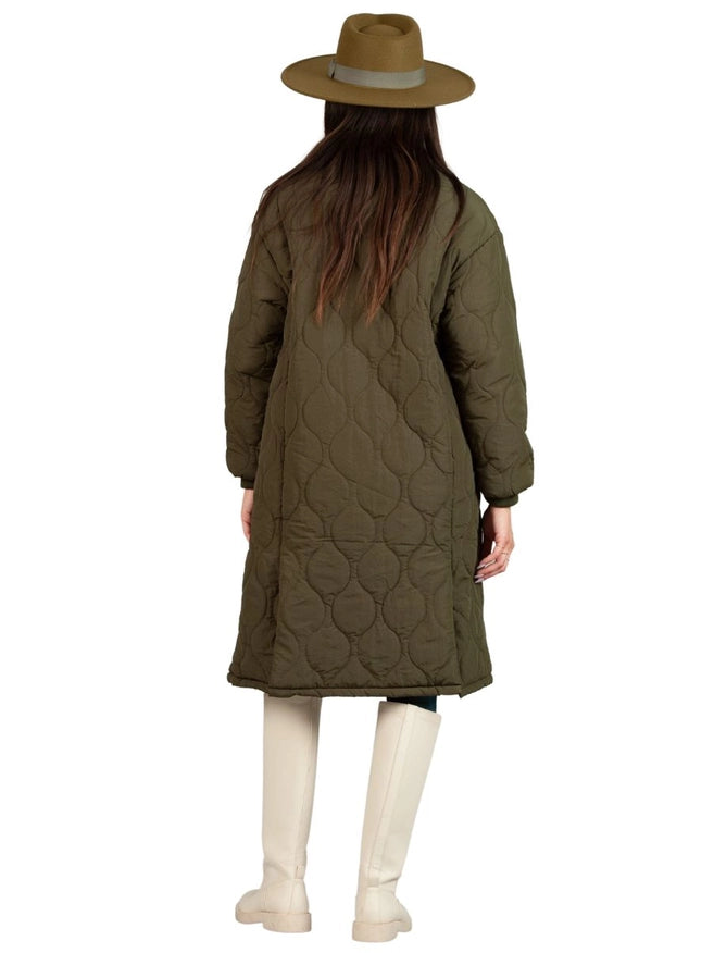 Greta Puffer Jacket-Olive-Jacket-Lucca Couture-XS-Urbanheer