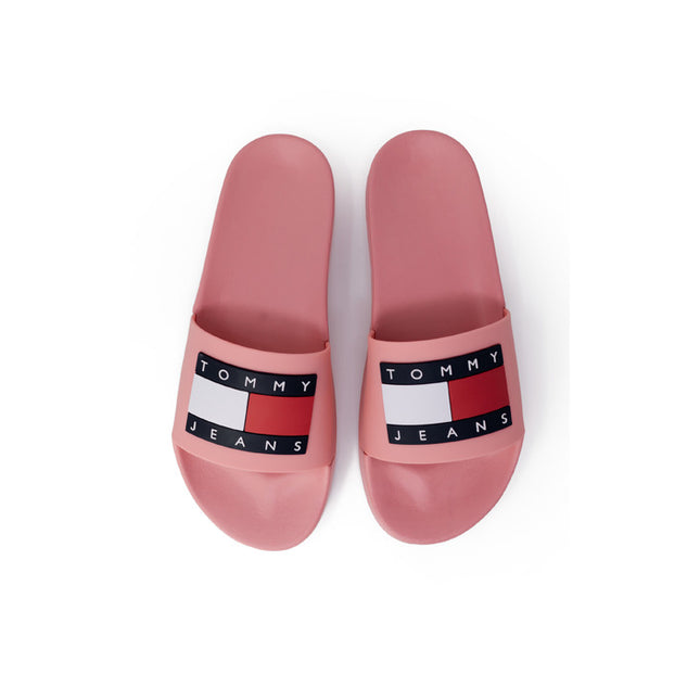 Tommy Hilfiger Jeans Women Slippers-Shoes Slippers-Tommy Hilfiger Jeans-Urbanheer