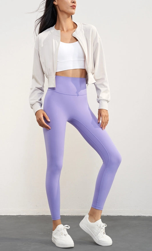 Evadne Element Zipper Boyfriend Bomber Jacket Eggshell-JACKET-91thelabel-S-Urbanheer