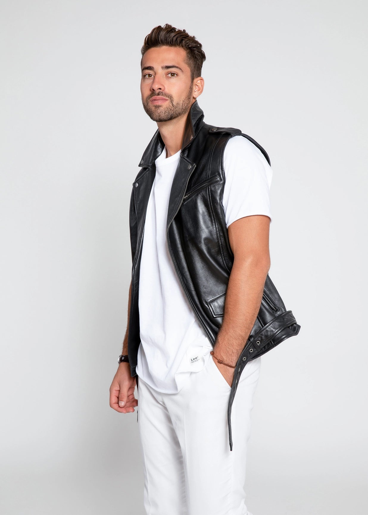 Mens Jax Ultimate Lambskin Leather Vest-Clothing - Men-Fadcloset-XS-Urbanheer