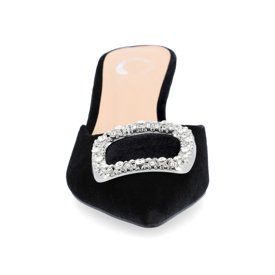 Journee Collection Women's Rishie Pump Black-Shoes Pumps-Journee Collection-5.5-Urbanheer