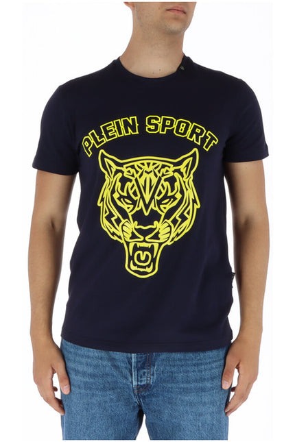 Plein Sport Men T-Shirt-Clothing T-shirts-Plein Sport-blue-S-Urbanheer