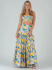 IRINA Floral Crop Top-Rice-TOP-Lucca Couture-XS-Urbanheer