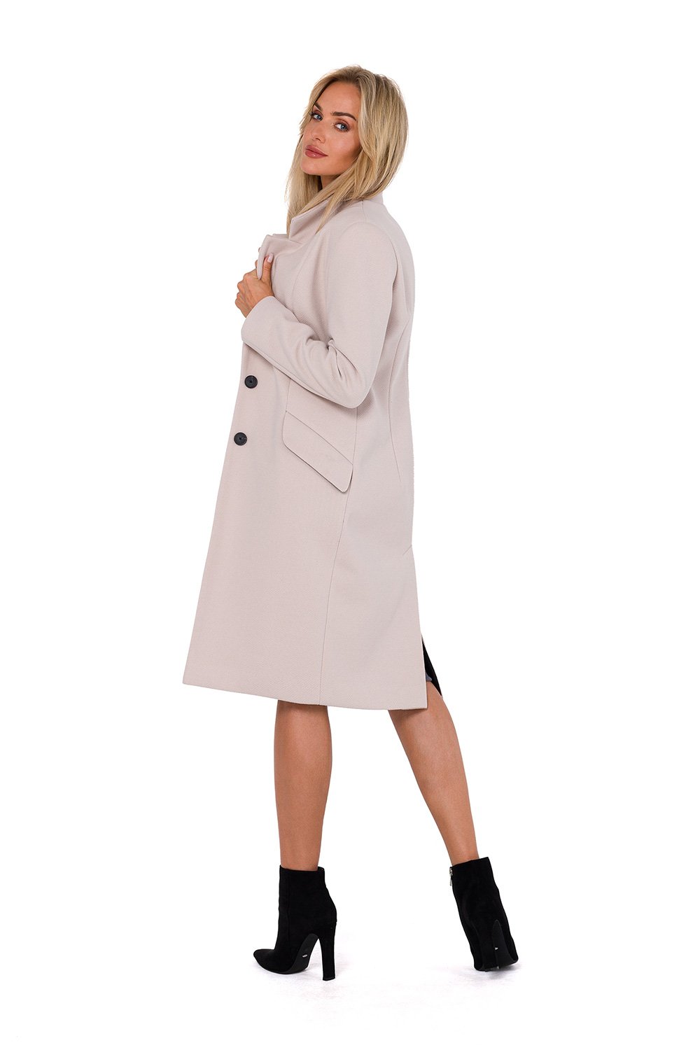 Women Women Women Women New Season Warm & Stylish Women Coat 184730 Moe-Moe-beige-L-Urbanheer