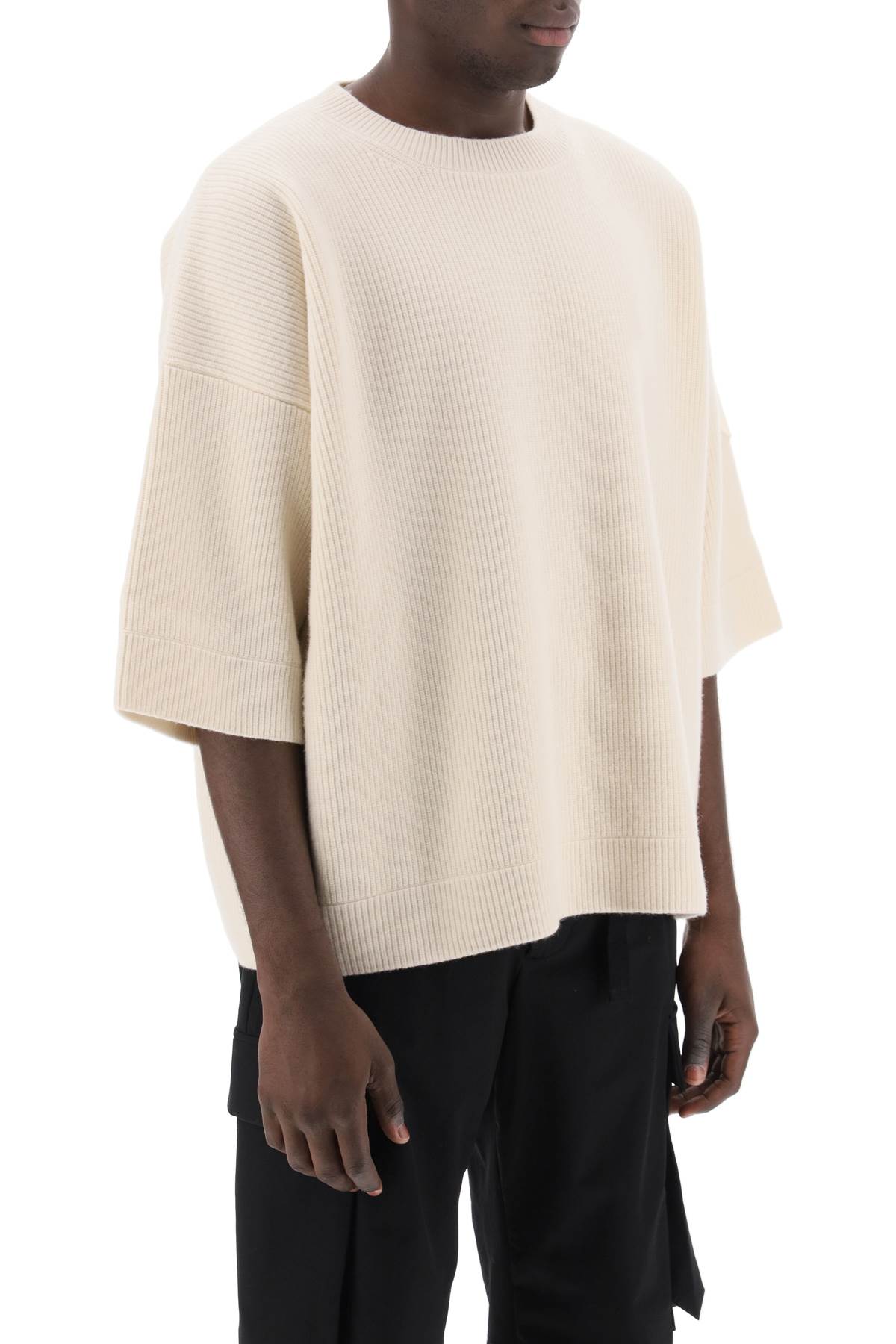 Moncler X Roc Nation By Jay-Z Short-Sleeved Wool Sweater-Moncler X ROC NATION BY JAY-Z-Mixed colours-M-Urbanheer