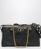 Valentino Garavani Panthea Chevron Bag in Black Leather