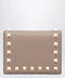 Valentino Garavani Rockstud wallet in powder pink leather
