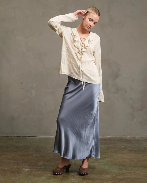 Satin Slip Skirt