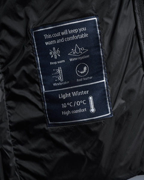 HALLEY MAN short down jacket