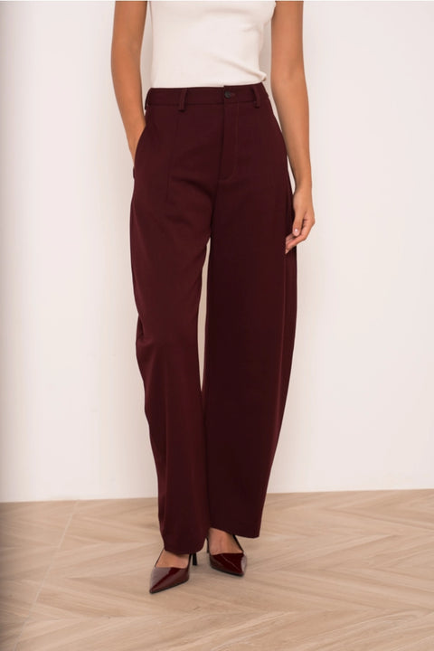 Ori Structured Wide Balloon Pants