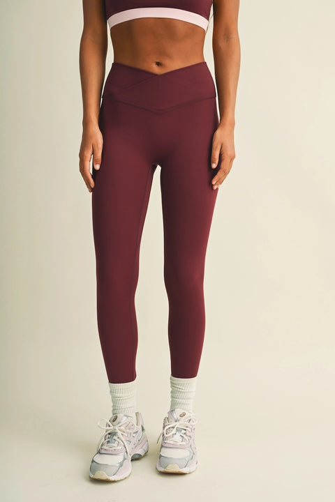 High Waist Crossover Legging