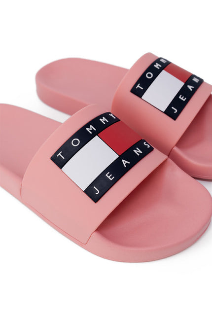 Tommy Hilfiger Jeans Women Slippers-Shoes Slippers-Tommy Hilfiger Jeans-Urbanheer