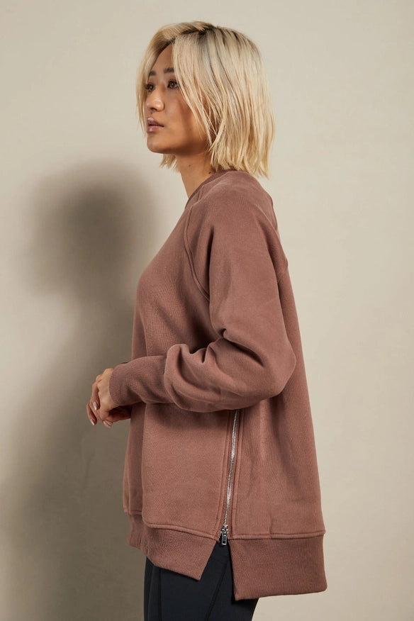 Poppy Sweater (Mocha)-Sweater-All Fenix-XS-Urbanheer