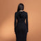 Ribbed Zip Up Maxi Dress w/ Hoodie-Hoodie-No Vacancy-S-Heather Grey-Urbanheer