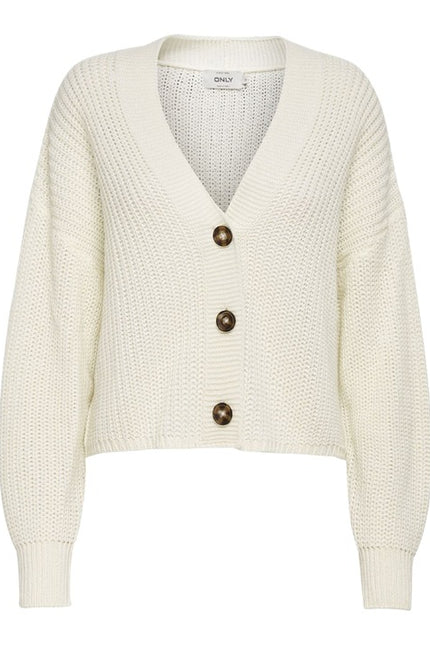Only Women Cardigan-Only-white-XS-Urbanheer