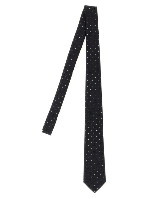 Saint Laurent Jacquard Tie