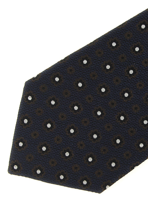 Saint Laurent Jacquard Tie