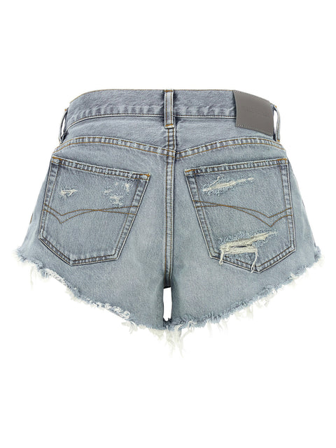 Balenciaga Denim Shorts