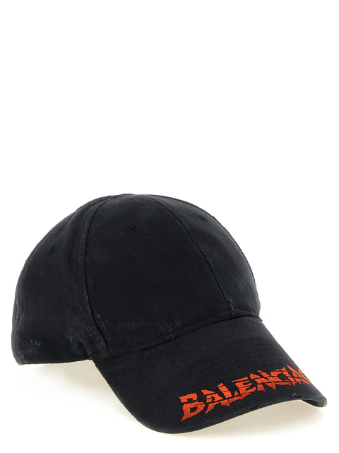 Balenciaga Cap With Embroidered Logo