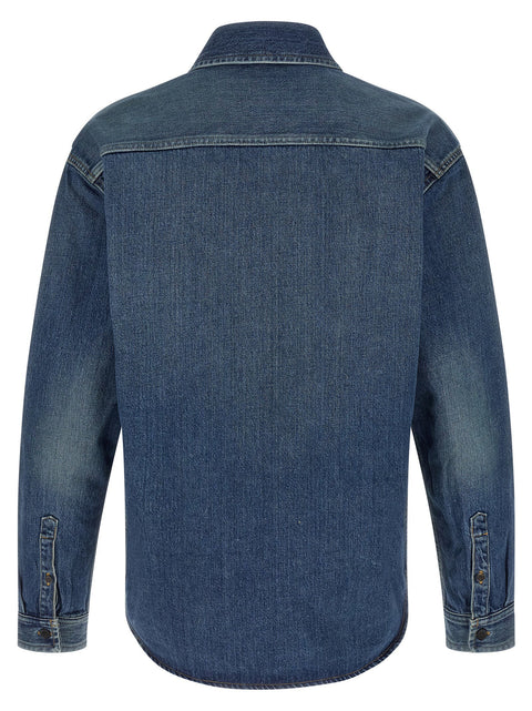 Saint Laurent Cassandre Denim Shirt
