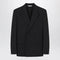 Balenciaga Double-breasted tailored wool twill jacket in black