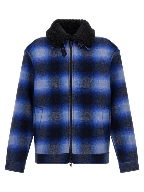 Balenciaga Flannel Bomber Jacket