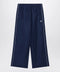 Balenciaga Bodies track pants in dark navy poplin