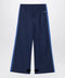 Balenciaga Techwear jogger pants in navy blue cotton blend