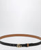 GUCCI Reversible GG Marmont belt in black/beige leather