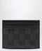 GUCCI Essence Classic card holder in black GG canvas