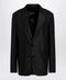 GUCCI Oversized fine silk faille jacket in black