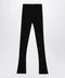 GUCCI Black trousers in viscose crêpe jersey