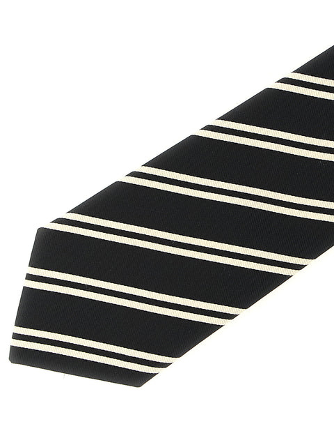 Saint Laurent Striped Tie