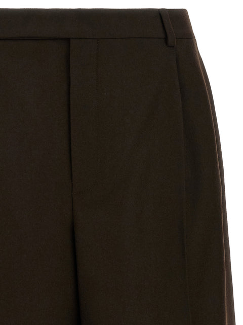 Saint Laurent Flannel Bermuda Shorts