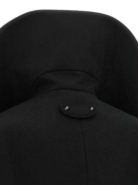 Balenciaga Asymmetrical Neck Caban