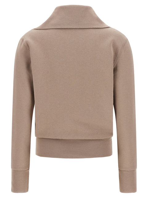 Balenciaga Slim Zip Sweatshirt