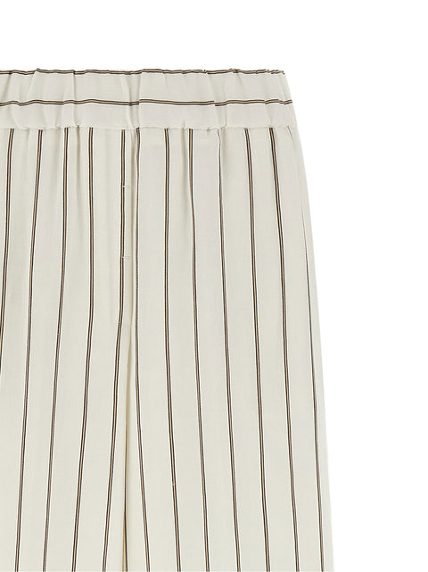 Peserico Pinstriped Twill Pants