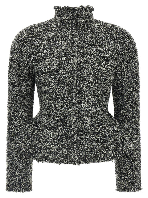Alberta Ferretti Bouclé Blazer