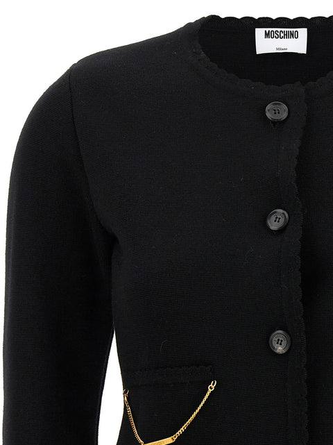 Moschino Chain Cardigan