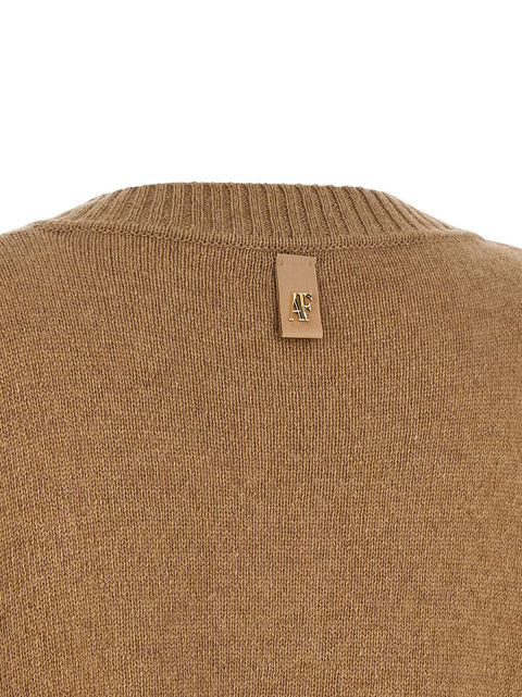 Alberta Ferretti Lace Insert Cardigan