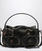 Acne Studios Micro bag with multiple pockets dark brown/beige