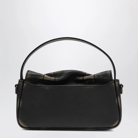 Acne Studios Micro bag with multiple pockets dark brown/beige