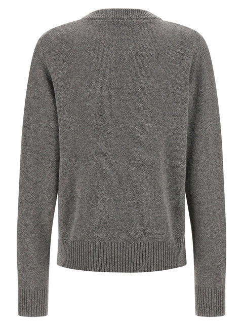Ganni Sweater With Front Intarsia