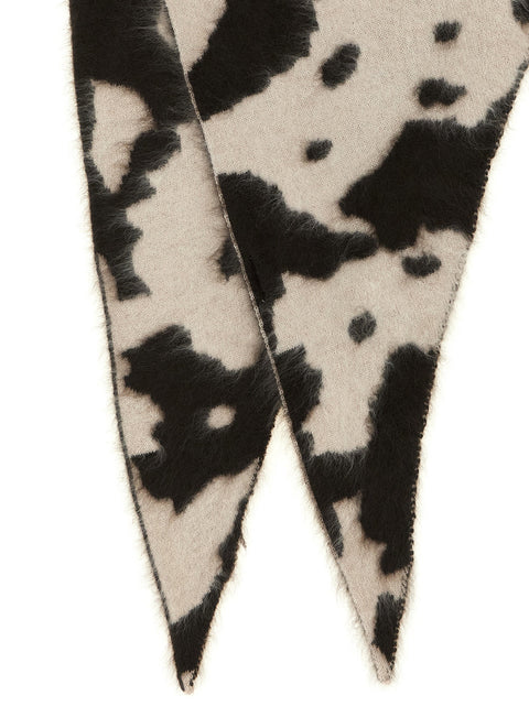 Guest In Residence Grizzly Cowhide Scarf