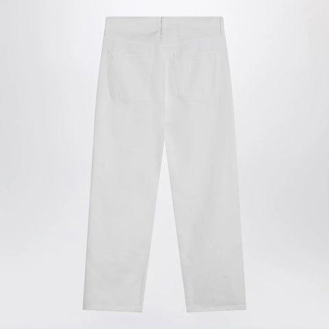 AGOLDE White jeans in regenerated denim