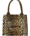 Ganni Leopard Large Shopping Bag