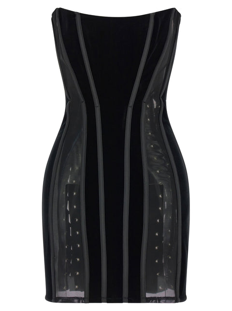 Elisabetta Franchi Corset Dress