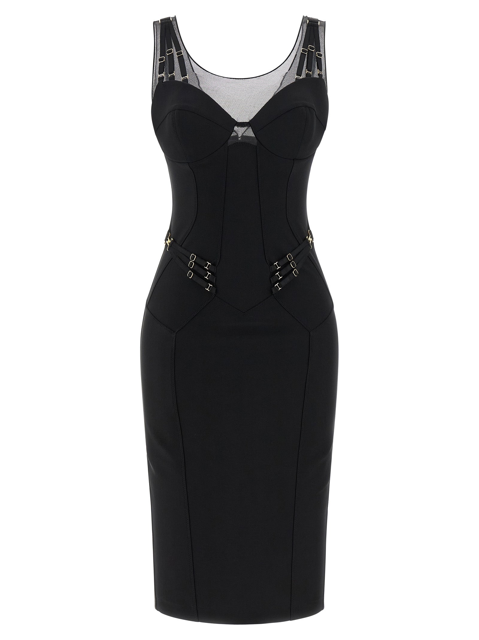Elisabetta Franchi Corset Dress